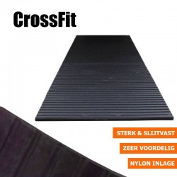 Crossfit rubbermat fitnessvloer | 17mm dik | 200m x 100cm